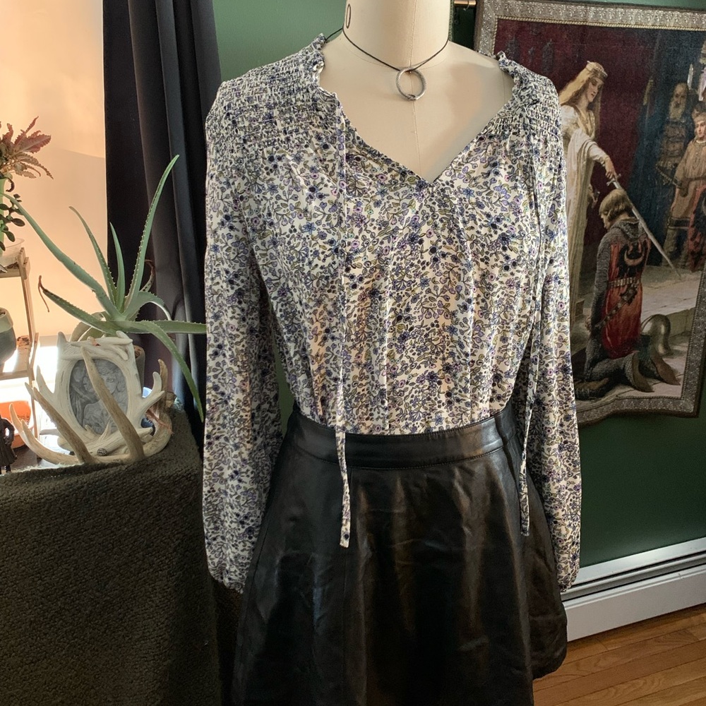 Rachel Zoe Floral Boho Blouse